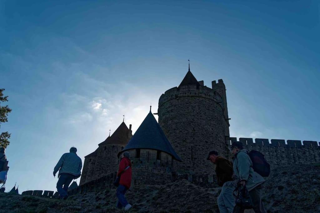 La Maison Rue Nadaud, Au Pied Des Remparts Carcassonne Eksteriør billede