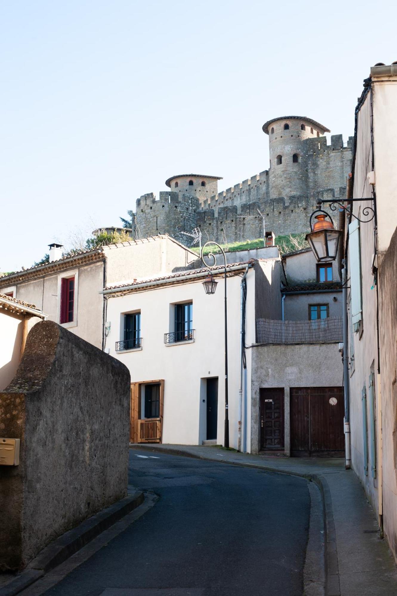 La Maison Rue Nadaud, Au Pied Des Remparts Carcassonne Eksteriør billede